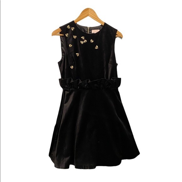 Ted Baker London Queen Bee Ruffle Waist Dress - Picture 3 of 5